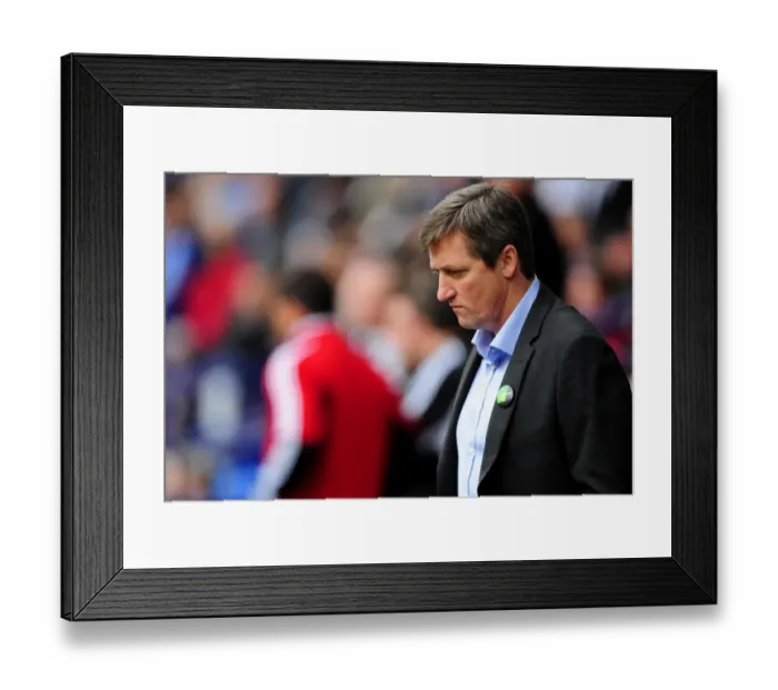 Framed Print : Jimmy Phillips vs. Bristol City: Caretaker Manager Face-Off in Championship Clash Framed Print : Jimmy Phillips vs. Bristol City: Caretaker Manager Face-Off in Championship Clash