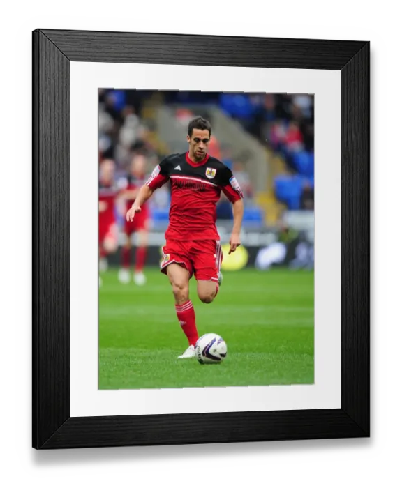 Framed Print : Sam Baldock of Bristol City in Action Against Bolton Wanderers at Reebok Stadium, 2012 Framed Print : Sam Baldock of Bristol City in Action Against Bolton Wanderers at Reebok Stadium, 2012