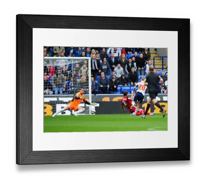 Framed Print : Jay Spearing Scores the Championship-Winning Goal: Bolton Wanderers vs. Bristol City (2010-12)