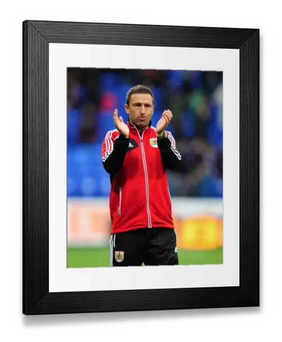 Framed Print : Derek McInnes: Dejected Manager After Late Goal Conceded vs. Bolton Wanderers (201012) Framed Print : Derek McInnes: Dejected Manager After Late Goal Conceded vs. Bolton Wanderers (201012)