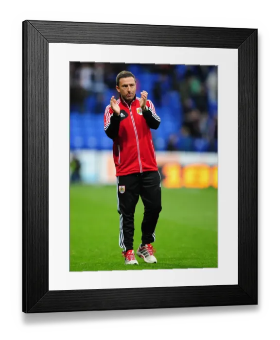 Framed Print : Derek McInnes: Disappointed Manager After Late Goal Against Bolton Wanderers (Bristol City vs. Bolton Wanderers, 2012) Framed Print : Derek McInnes: Disappointed Manager After Late Goal Against Bolton Wanderers (Bristol City vs. Bolton Wanderers, 2012)