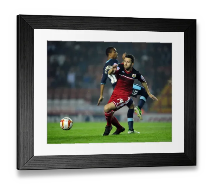 Framed Print : Bristol City v Burnley 231012
