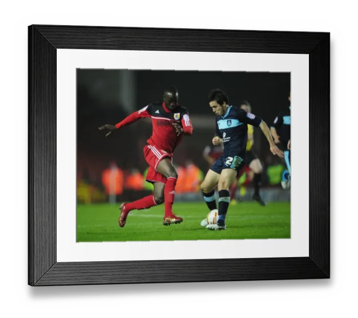 Framed Print : Adomah's Slick Move: Bristol City vs Burnley, 23rd October 2012