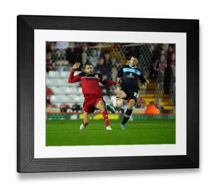 Framed Print : Bristol City vs Burnley: Intense Battle Between Liam Fontaine and Charlie Austin Framed Print : Bristol City vs Burnley: Intense Battle Between Liam Fontaine and Charlie Austin