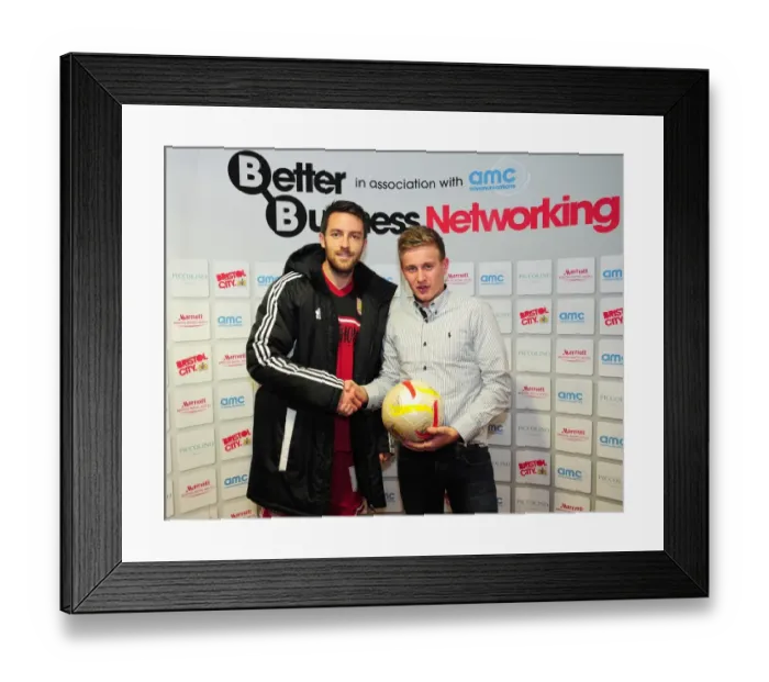 Framed Print : Clash of the Championship Titans: Bristol City vs. Burnley - Season 12-13
