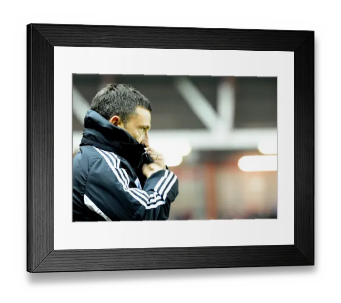 Framed Print : Derek McInnes Leads Championship Showdown: Bristol City vs. Burnley at Ashton Gate Stadium Framed Print : Derek McInnes Leads Championship Showdown: Bristol City vs. Burnley at Ashton Gate Stadium