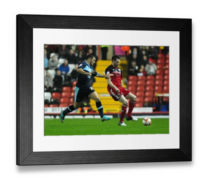 Framed Print : Challenge at Ashton Gate: Austin vs. McManus in Bristol City vs. Burnley Championship Clash Framed Print : Challenge at Ashton Gate: Austin vs. McManus in Bristol City vs. Burnley Championship Clash