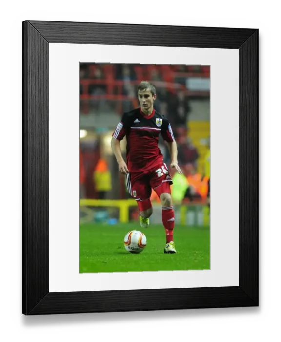 Framed Print : Bristol City vs Burnley: Joe Bryan in Action at Ashton Gate Stadium, Championship Match, 2012 Framed Print : Bristol City vs Burnley: Joe Bryan in Action at Ashton Gate Stadium, Championship Match, 2012