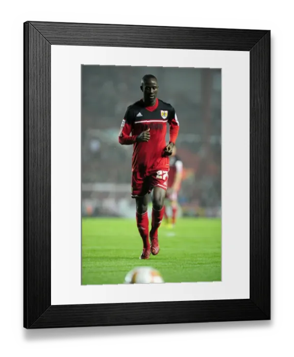 Framed Print : Bristol City vs Burnley: Albert Adomah in Action at Ashton Gate Stadium, Championship Match, October 2012 Framed Print : Bristol City vs Burnley: Albert Adomah in Action at Ashton Gate Stadium, Championship Match, October 2012