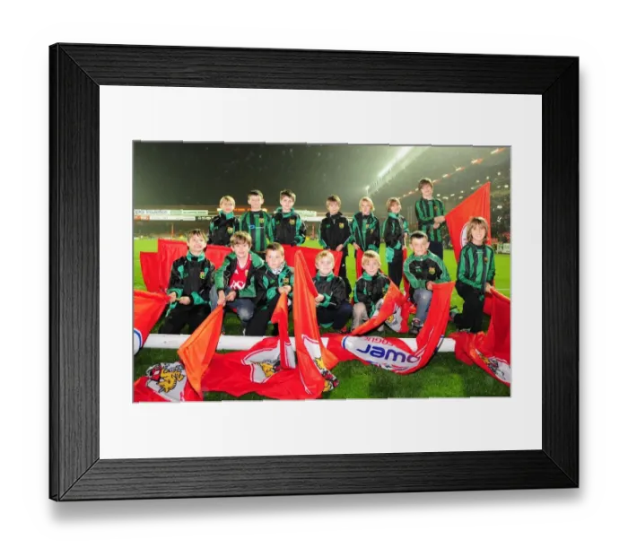 Framed Print : Flagbearers Face Off in Championship Showdown: Bristol City vs Burnley at Ashton Gate Stadium (October 2012)