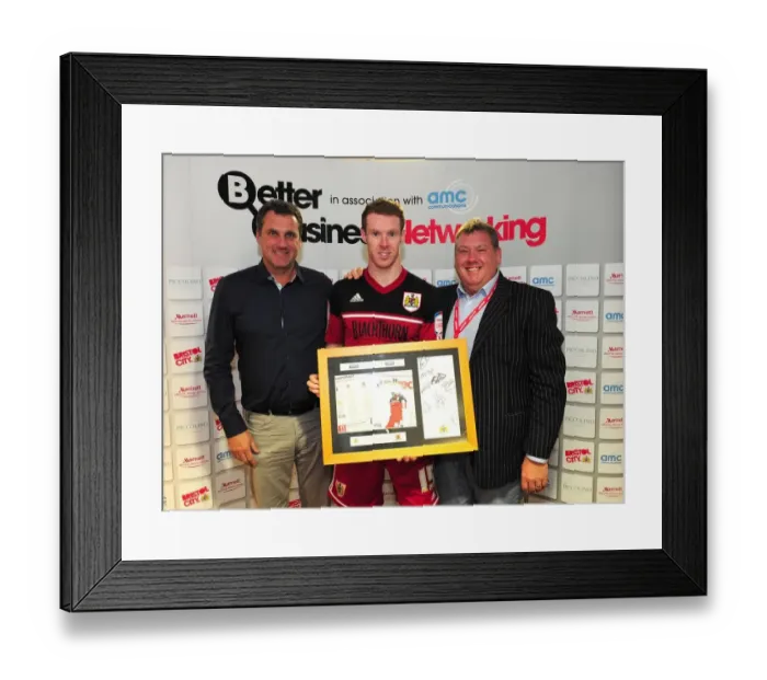 Framed Print : Bristol City vs Hull City: A Football Rivalry - Home Match, Season 12-13