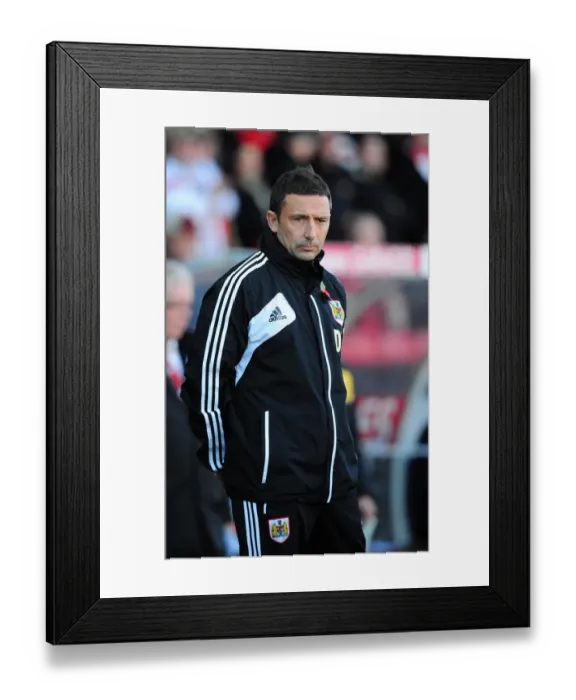 Framed Print : Derek McInnes Leads Bristol City in Championship Clash against Charlton Athletic, November 2012 Framed Print : Derek McInnes Leads Bristol City in Championship Clash against Charlton Athletic, November 2012