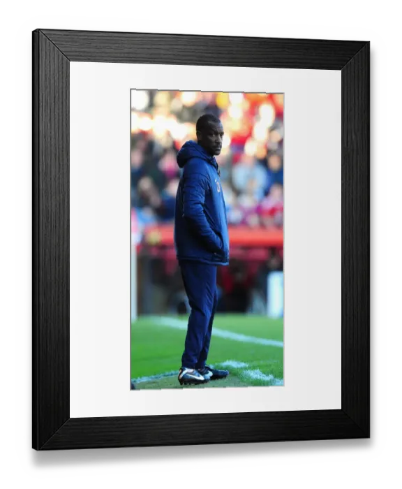 Framed Print : Chris Powell Leads Charlton Athletic Against Bristol City in Championship Clash at Ashton Gate Stadium - 11 / 11 / 2012 Framed Print : Chris Powell Leads Charlton Athletic Against Bristol City in Championship Clash at Ashton Gate Stadium - 11 / 11 / 2012