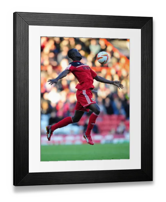 Framed Print : Adomah in Action: Bristol City vs Charlton Athletic, Championship Football Match, Ashton Gate Stadium (11 / 11 / 2012) Framed Print : Adomah in Action: Bristol City vs Charlton Athletic, Championship Football Match, Ashton Gate Stadium (11 / 11 / 2012)