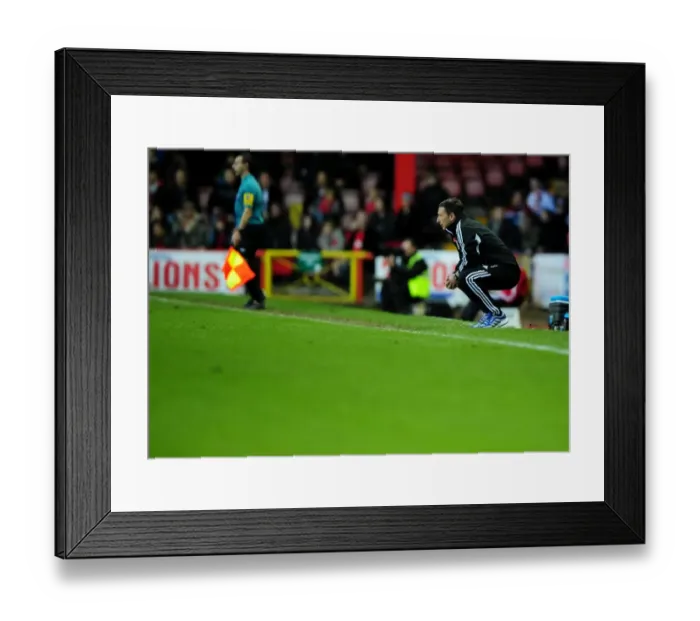 Framed Print : Derek McInnes Leads Bristol City in Championship Battle Against Charlton Athletic, November 2012 Framed Print : Derek McInnes Leads Bristol City in Championship Battle Against Charlton Athletic, November 2012
