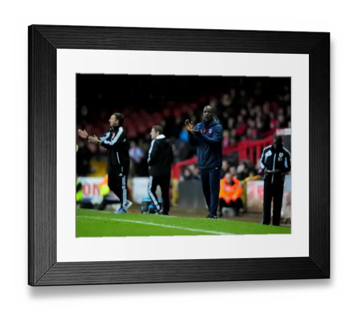 Framed Print : Championship Showdown: McInnes vs. Powell at Ashton Gate, November 2012 - A Battle of Football Giants Framed Print : Championship Showdown: McInnes vs. Powell at Ashton Gate, November 2012 - A Battle of Football Giants