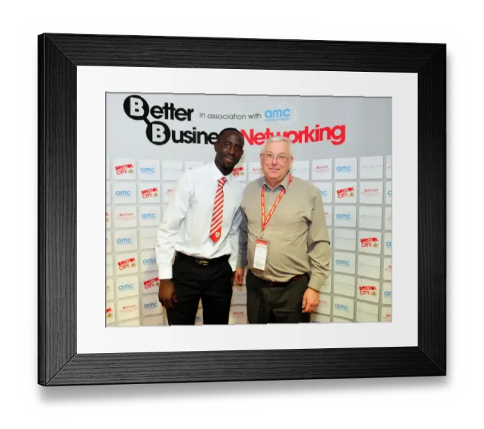 Framed Print : Bristol City's Albert Adomah Named Man of the Match vs. Charlton Athletic (Championship)