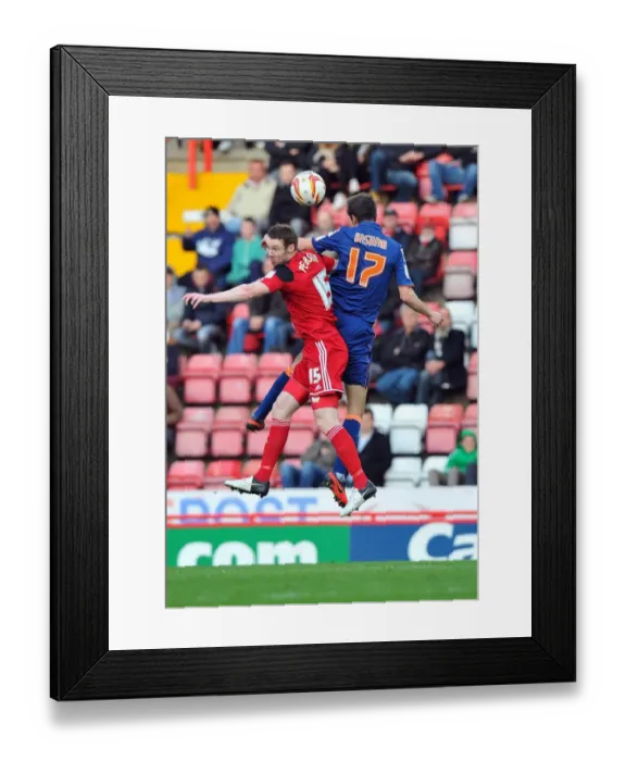 Framed Print : Bristol City vs Blackpool: Pearson vs Basham - Championship Battle