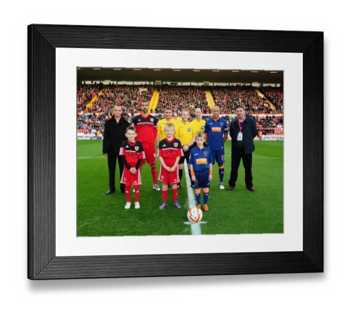 Framed Print : Bristol City vs Blackpool Championship Clash at Ashton Gate Stadium - November 2012 Framed Print : Bristol City vs Blackpool Championship Clash at Ashton Gate Stadium - November 2012