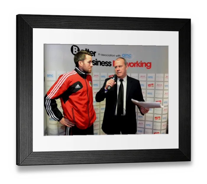 Framed Print : Championship Showdown: Bristol City vs. Wolves at Ashton Gate Stadium (12 / 01 / 2012)