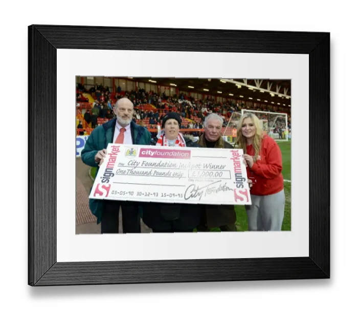 Framed Print : Championship Showdown: Bristol City vs. Wolves at Ashton Gate Stadium (December 1, 2012)