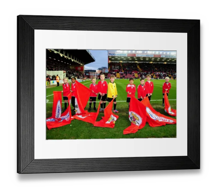 Framed Print : Championship Showdown: Bristol City vs. Wolverhampton Wanderers - Football Rivalry in Full Swing at Ashton Gate