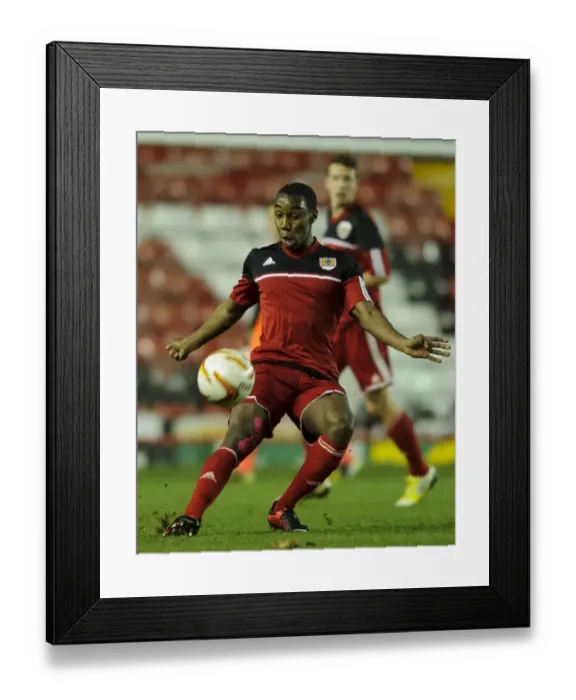 Framed Print : Jamal Simms Electrifying Performance: FA Youth Cup Third Round Proper - Bristol City U18 vs Ipswich Town U18 Framed Print : Jamal Simms Electrifying Performance: FA Youth Cup Third Round Proper - Bristol City U18 vs Ipswich Town U18