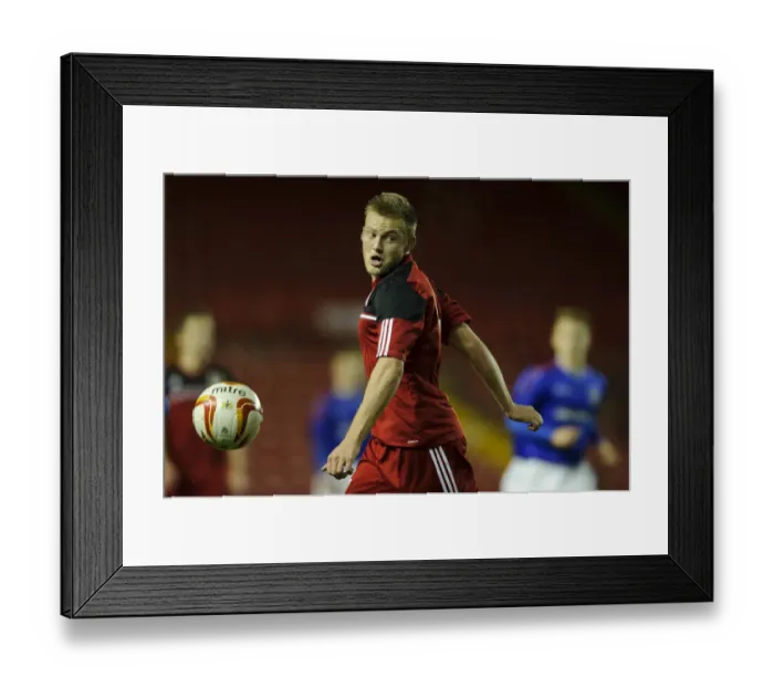 Framed Print : FA Youth Cup: Rhys Jordan's Standout Performance - Bristol City U18 vs Ipswich Town U18