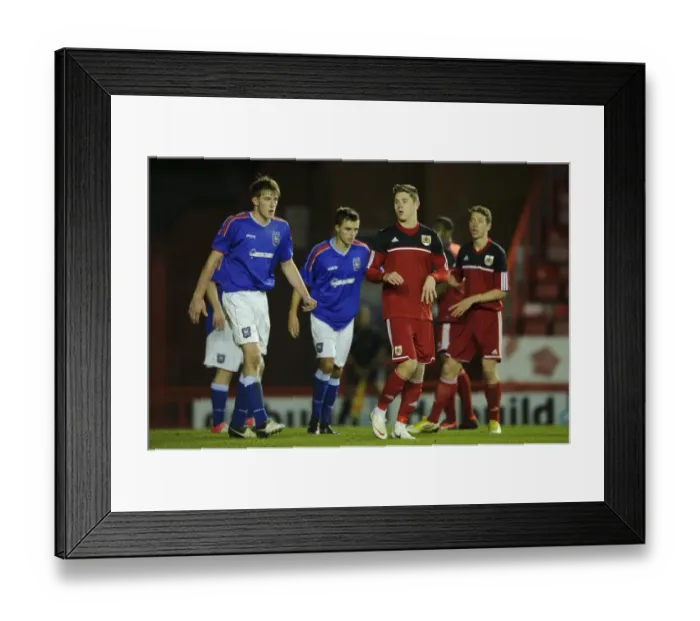 Framed Print : Focused Wes Burns in FA Youth Cup: Bristol City U18s vs Ipswich Town U18 at Ashton Gate Stadium Framed Print : Focused Wes Burns in FA Youth Cup: Bristol City U18s vs Ipswich Town U18 at Ashton Gate Stadium