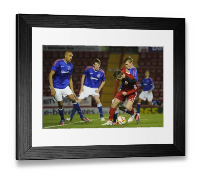 Framed Print : Wes Burns in Action: FA Youth Cup Third Round - Bristol City U18s vs Ipswich Town U18 Framed Print : Wes Burns in Action: FA Youth Cup Third Round - Bristol City U18s vs Ipswich Town U18
