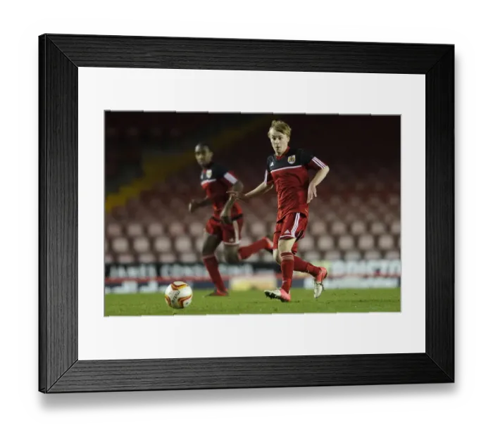 Framed Print : Intense Performance by Tyson Pollard: FA Youth Cup Third Round Proper - Bristol City U18 vs Ipswich Town U18 Framed Print : Intense Performance by Tyson Pollard: FA Youth Cup Third Round Proper - Bristol City U18 vs Ipswich Town U18
