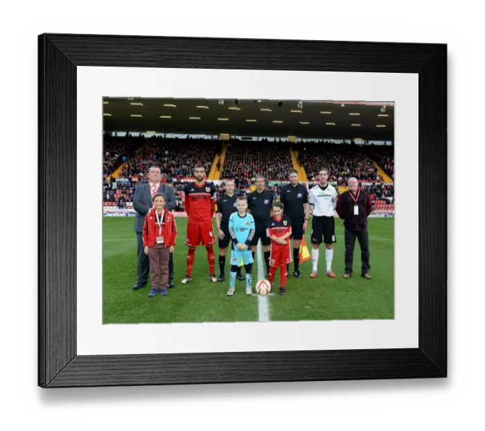 Framed Print : Bristol City v Derby County 151212