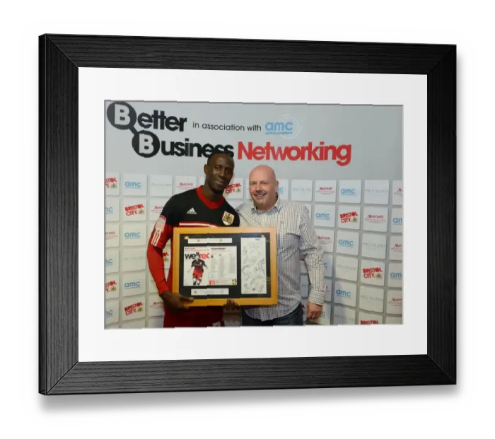 Framed Print : Championship Showdown: Bristol City vs Derby County at Ashton Gate Stadium (December 2012)