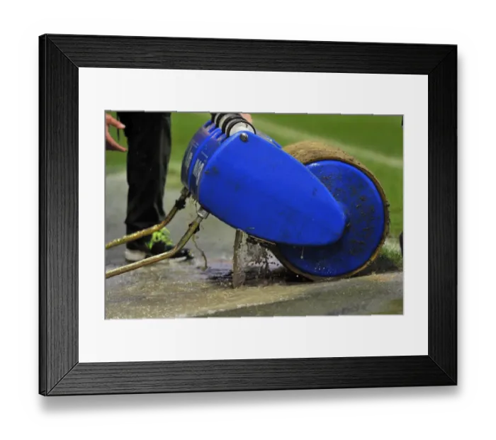 Framed Print : Bristol City vs. Watford: Unrelenting Groundskeepers vs. Winter's Wrath (Postponed) Framed Print : Bristol City vs. Watford: Unrelenting Groundskeepers vs. Winter's Wrath (Postponed)