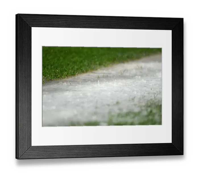 Framed Print : Bristol City vs. Watford: Championship Match Postponed Due to Heavy Rain