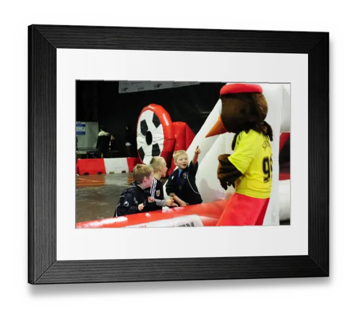 Framed Print : Season 12-13: Bristol City vs. Watford - Postponed: An Aborted Encounter Framed Print : Season 12-13: Bristol City vs. Watford - Postponed: An Aborted Encounter