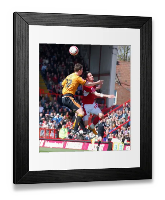 Framed Print : Michael McIndoe in Action for Bristol City Against Wolverhampton Wanderers Framed Print : Michael McIndoe in Action for Bristol City Against Wolverhampton Wanderers
