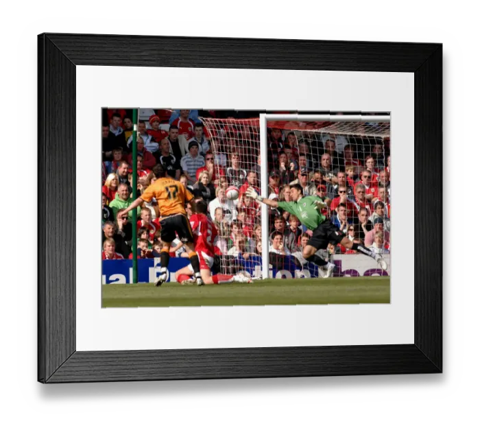 Framed Print : Bristol City's Adriano Basso in Action Against Wolverhampton Wanderers Framed Print : Bristol City's Adriano Basso in Action Against Wolverhampton Wanderers