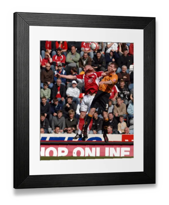 Framed Print : Bristol City vs. Wolverhampton Wanderers: Steve Brooker's Intense Showdown at Ashton Gate - A Football Rivalry Framed Print : Bristol City vs. Wolverhampton Wanderers: Steve Brooker's Intense Showdown at Ashton Gate - A Football Rivalry