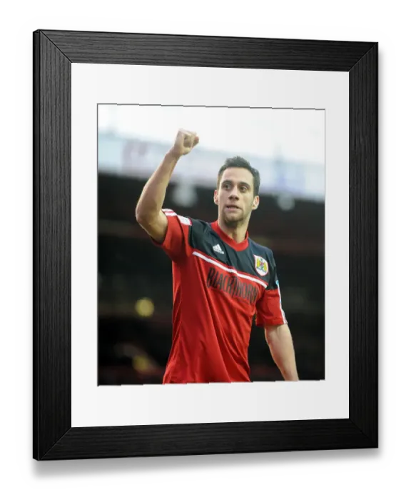 Framed Print : Bristol City's Sam Baldock Scores Game-Winning Goal vs. Peterborough (December 2012) Framed Print : Bristol City's Sam Baldock Scores Game-Winning Goal vs. Peterborough (December 2012)