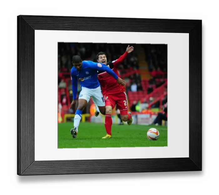Framed Print : Battling Wings: A Championship Showdown - Foster vs. Little (Bristol City vs. Peterborough) Framed Print : Battling Wings: A Championship Showdown - Foster vs. Little (Bristol City vs. Peterborough)