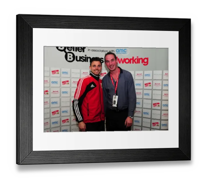 Framed Print : Championship Showdown: Honoring the Man of the Match at Bristol City vs. Peterborough United