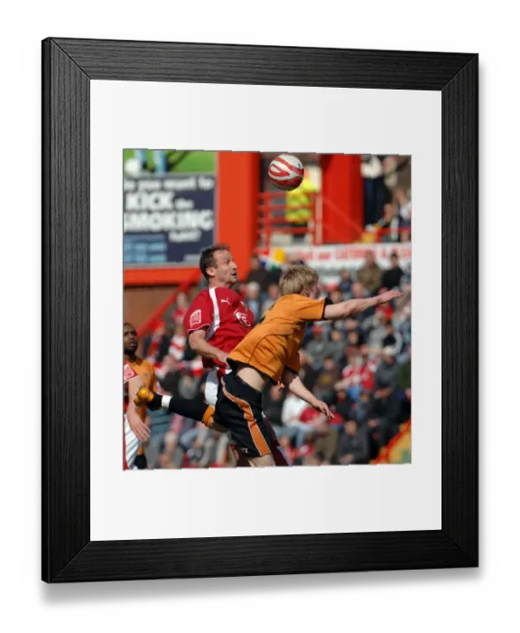 Framed Print : Football Rivalry: Louis Carey's Unyielding Defiance Against Wolverhampton Wanderers Framed Print : Football Rivalry: Louis Carey's Unyielding Defiance Against Wolverhampton Wanderers