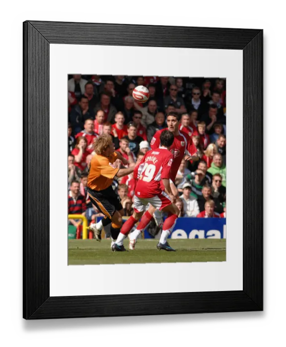 Framed Print : Bristol City vs. Wolverhampton Wanderers: A Football Rivalry - Season 07-08 Framed Print : Bristol City vs. Wolverhampton Wanderers: A Football Rivalry - Season 07-08