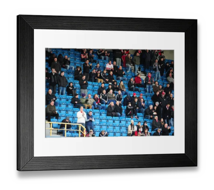 Framed Print : A Sea of Passion: Millwall vs. Bristol City Championship Match, The Den, London (January 2013) Framed Print : A Sea of Passion: Millwall vs. Bristol City Championship Match, The Den, London (January 2013)