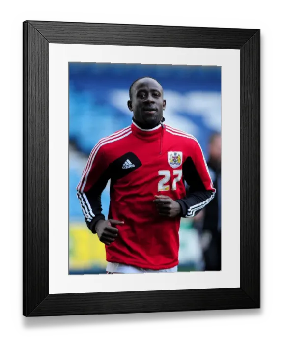 Framed Print : Championship Showdown: Albert Adomah of Bristol City Faces Millwall at The Den, 2013 Framed Print : Championship Showdown: Albert Adomah of Bristol City Faces Millwall at The Den, 2013