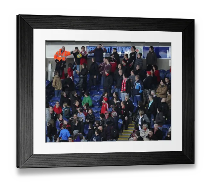 Framed Print : FA Cup Showdown: Blackburn Rovers vs. Bristol City at Ewood Park (January 5, 2013) - Football's Greatest Cup Upset?