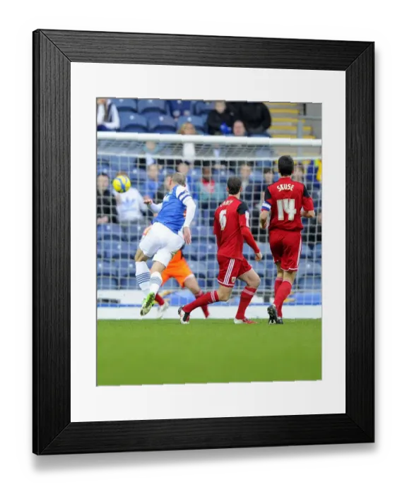 Framed Print : Danny Murphy Scores First Goal for Blackburn Against Bristol City (January 5, 2013) Framed Print : Danny Murphy Scores First Goal for Blackburn Against Bristol City (January 5, 2013)