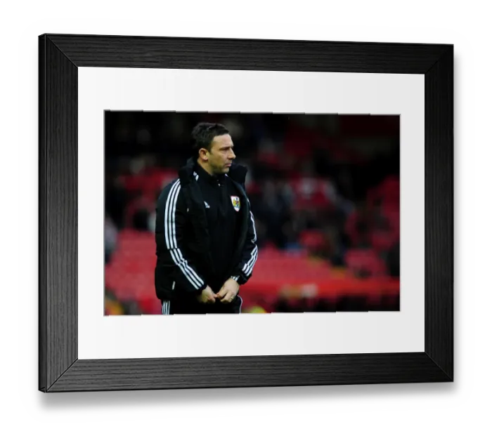 Framed Print : Derek McInnes Leads Bristol City Against Leicester City in Championship Clash, January 2013 Framed Print : Derek McInnes Leads Bristol City Against Leicester City in Championship Clash, January 2013