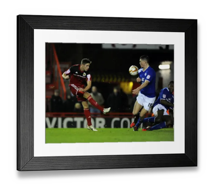 Framed Print : Wes Burns Debuts: Bristol City vs Leicester City, January 2013 - Ashton Gate Stadium Framed Print : Wes Burns Debuts: Bristol City vs Leicester City, January 2013 - Ashton Gate Stadium